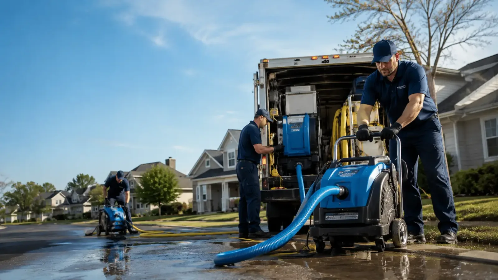 Flood Damage Cleanup in Middle Bass, OH